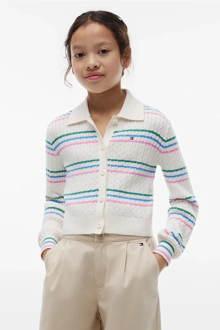 Tommy Hilfiger pamuklu çocuk yeleği