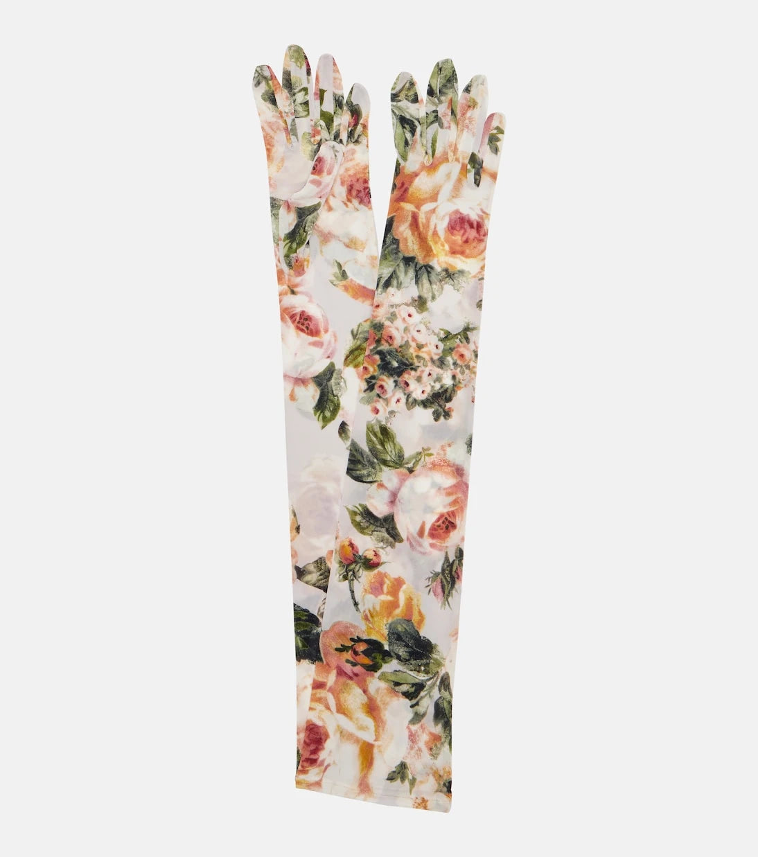 Magda Butrym - Sheer floral gloves