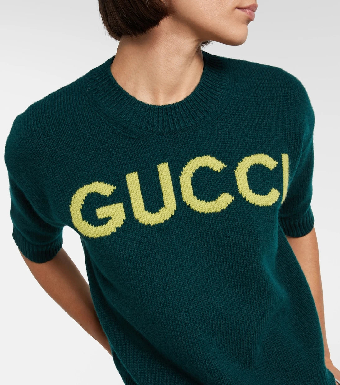 Gucci - Logo wool top