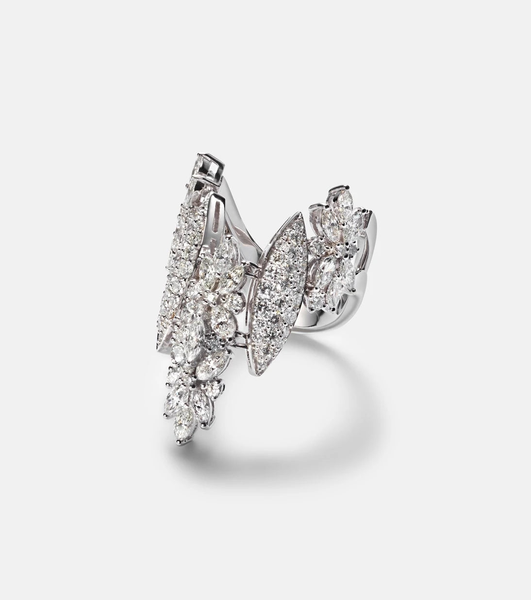 Yeprem - 18kt white gold ring with diamonds