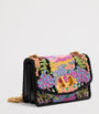 Cotton Embroidered Vain Shoulder Bag