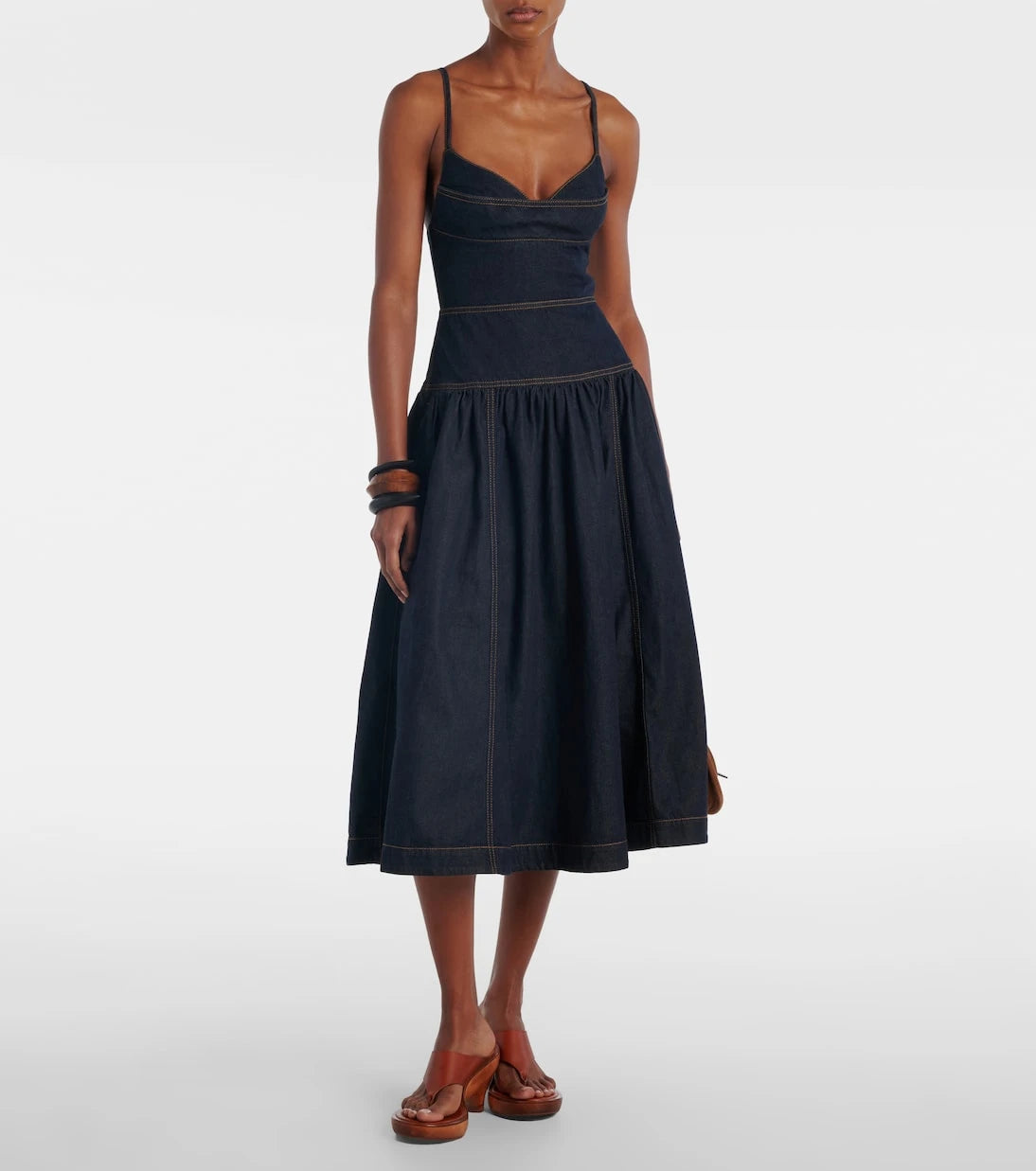 Zimmermann - Denim midi dress