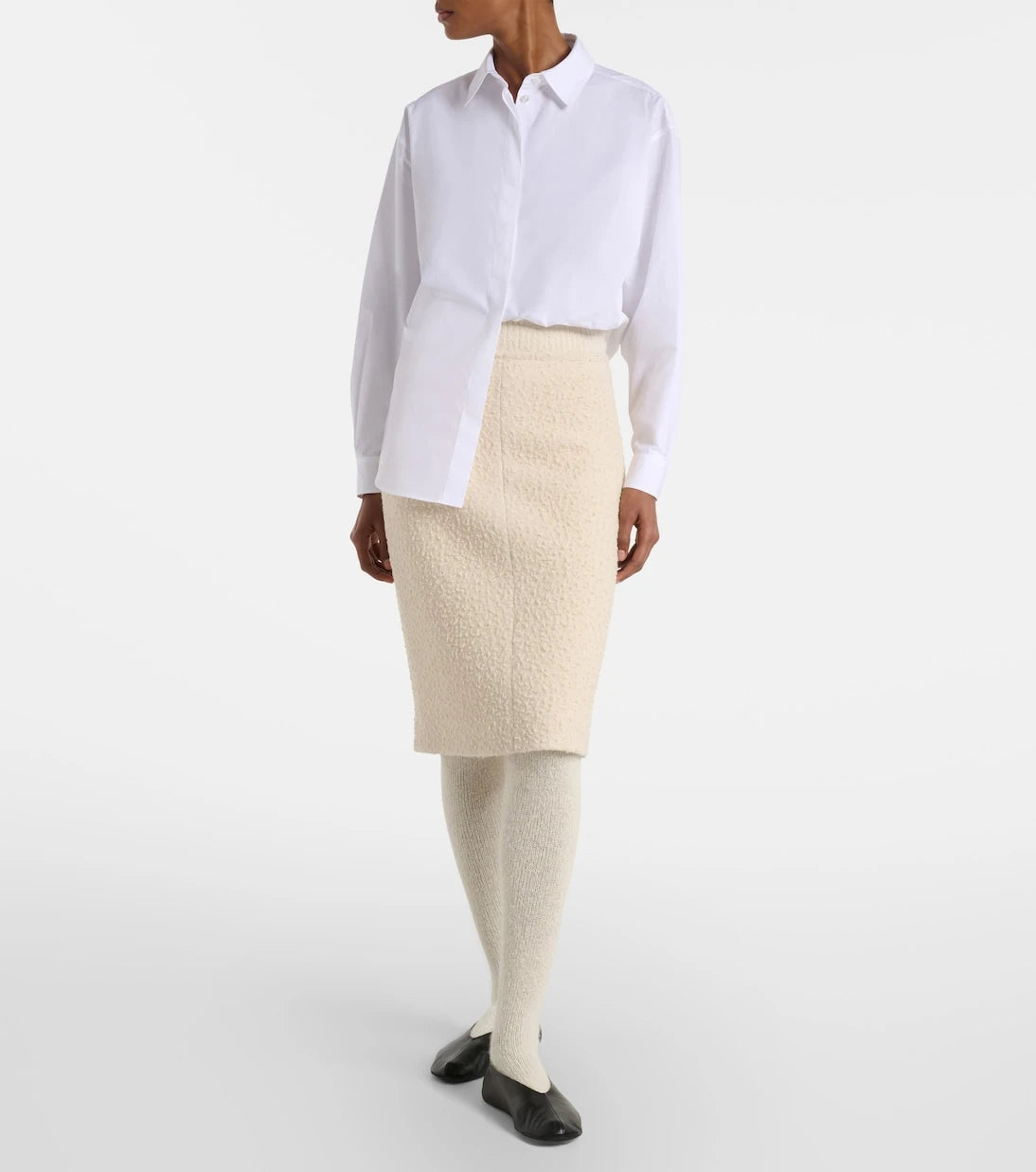 The Row - Esetan cotton poplin shirt