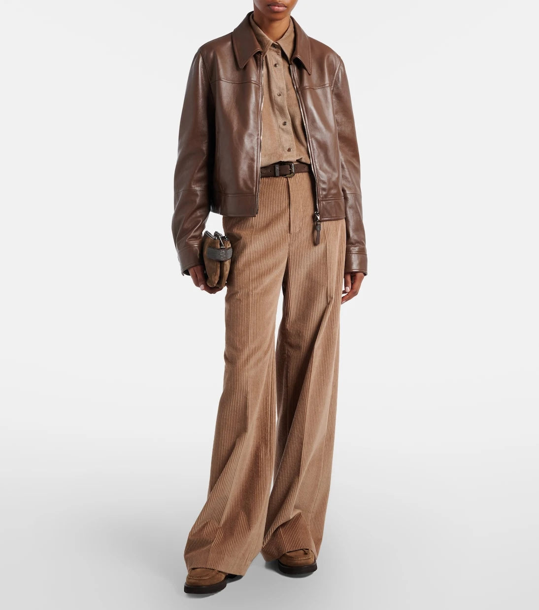 Brunello Cucinelli - Leather jacket