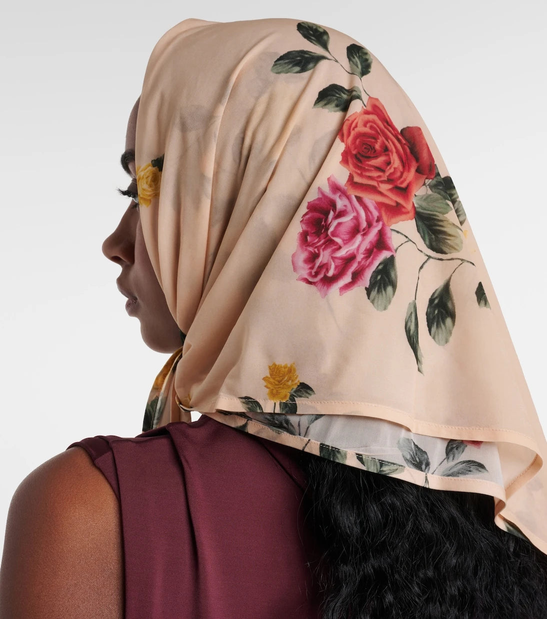 Magda Butrym - Floral silk-blend scarf