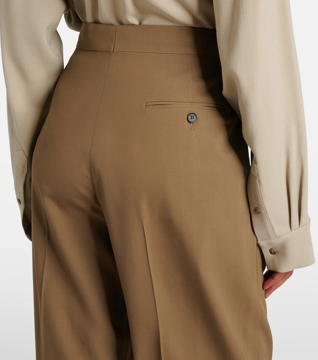 Ferragamo - High-rise straight pants