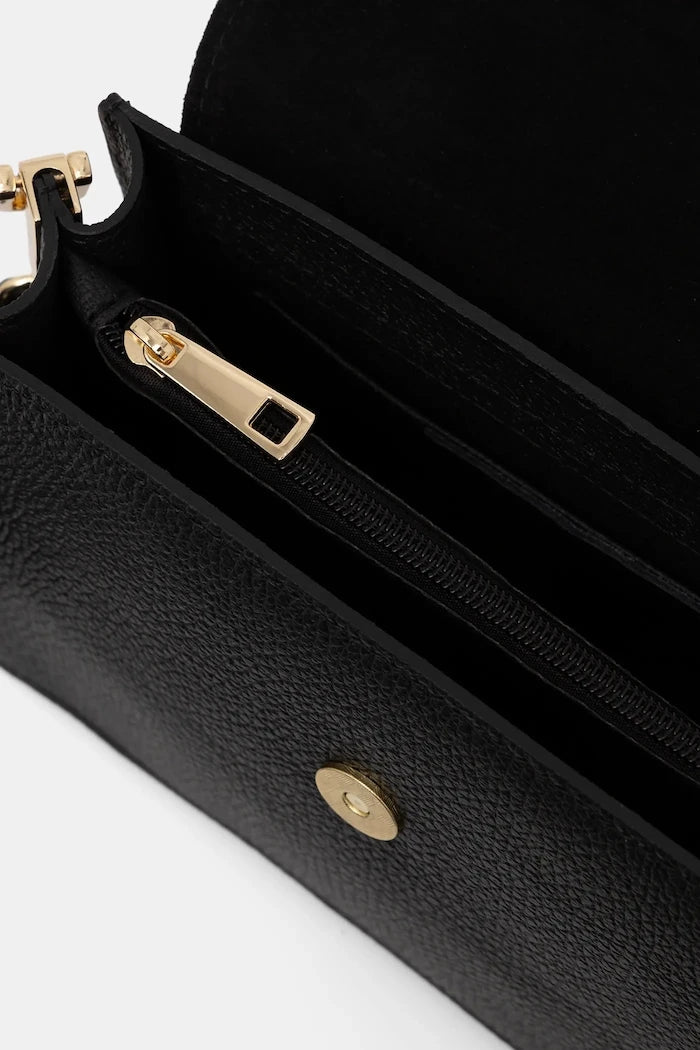 Answear.LAB чанта crossbody дамска от кожа