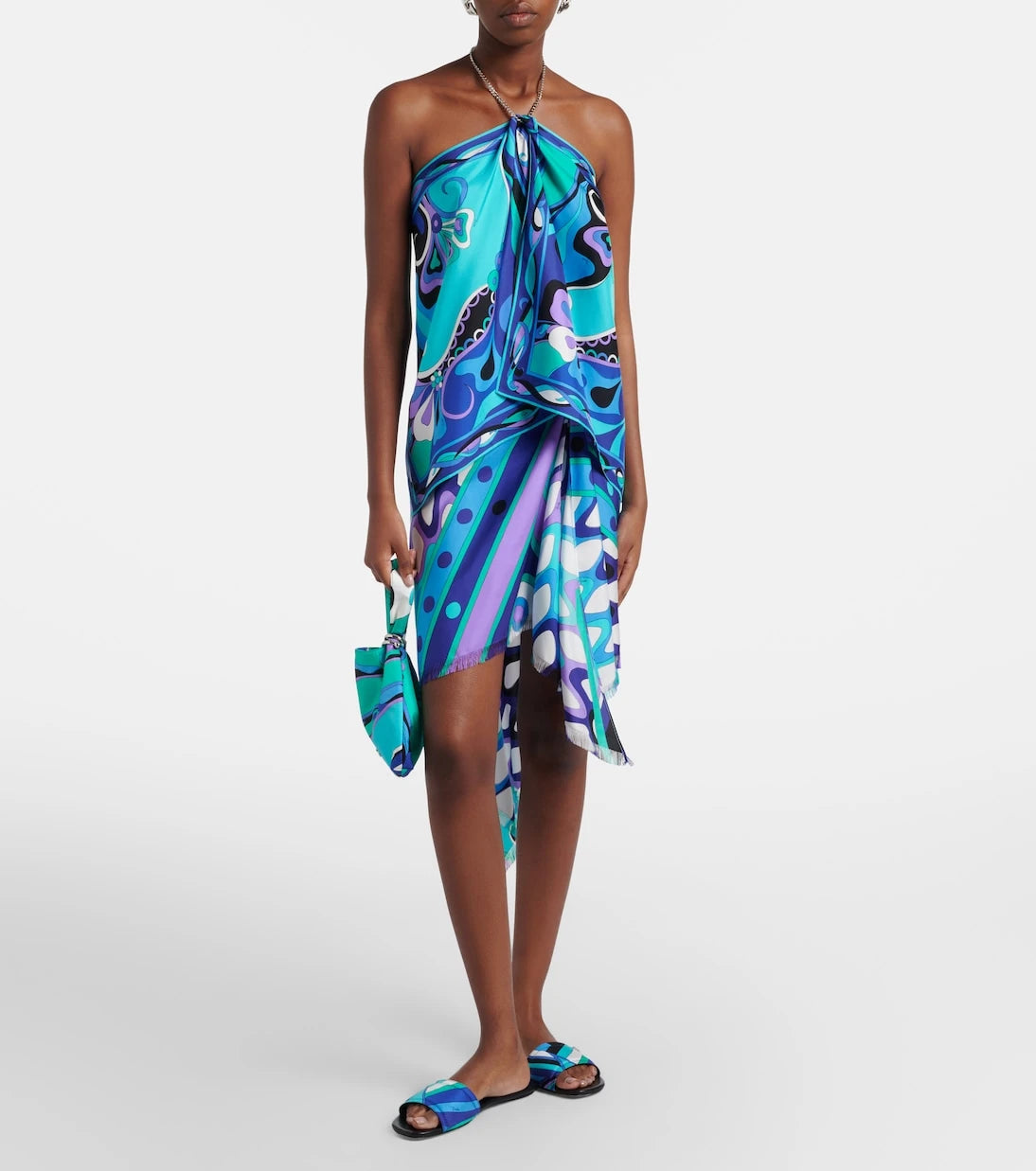 Pucci - Yummy Iride twill slides