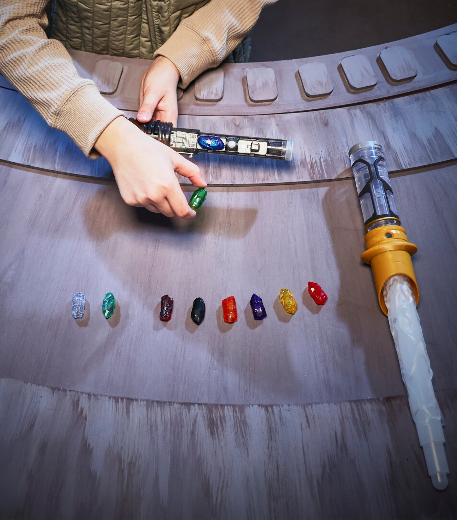 Star Wars Power Crystal Lightsaber Toy