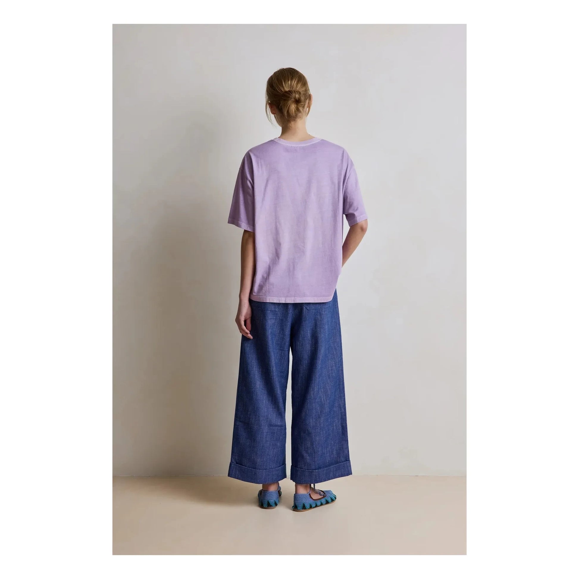 Hod - Ambre Cotton T-shirt | Lilac