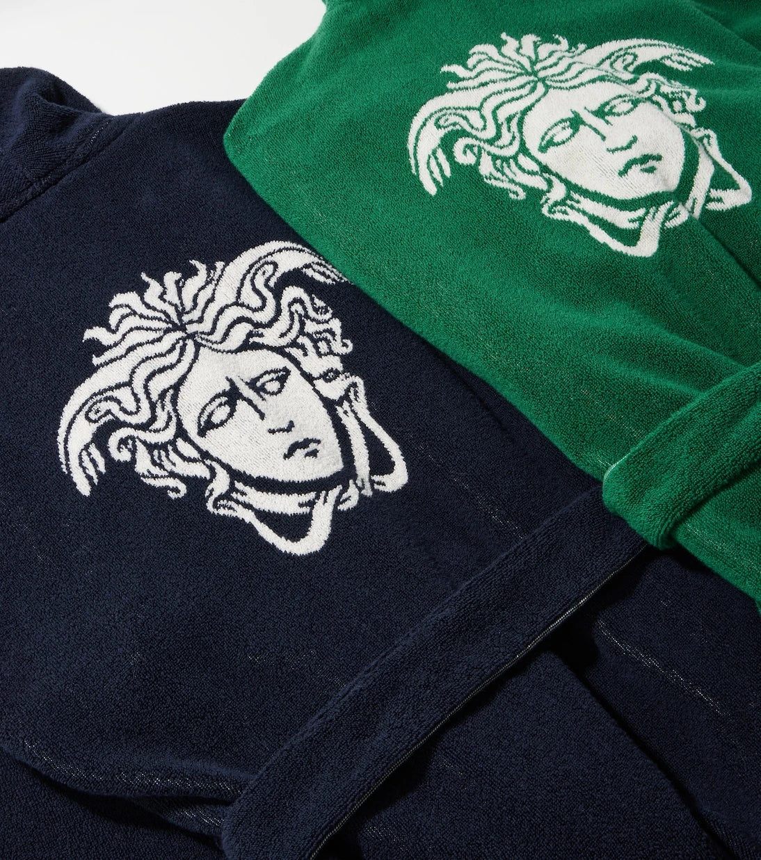 Versace Home - La Medusa jacquard cotton terry bathrobe