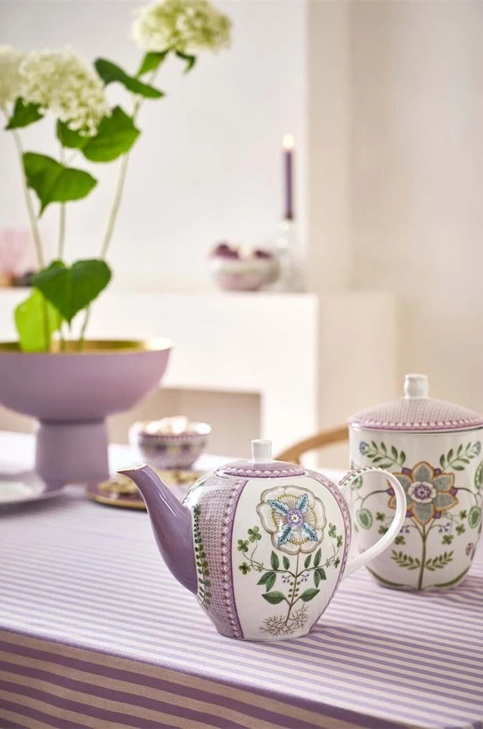 Кана Pip Studio Lily&Lotus Tiles Lilac 1,6 L