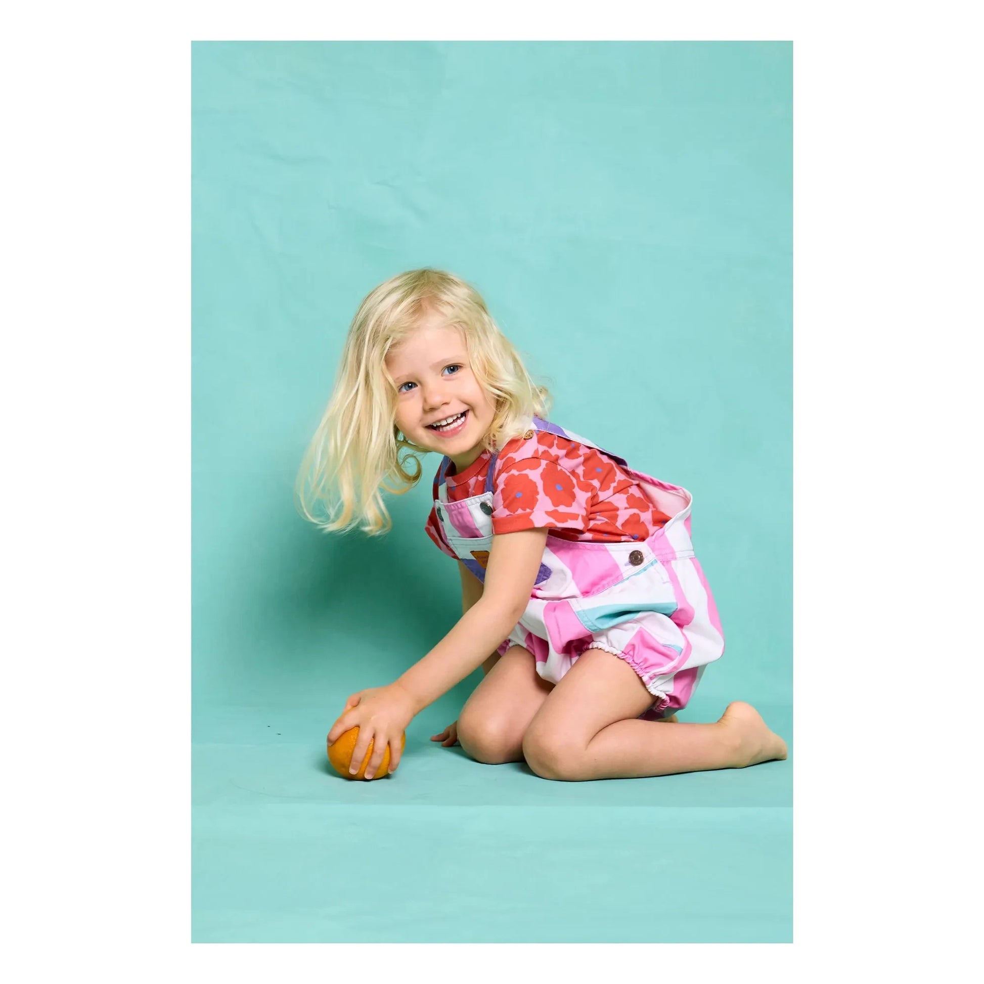 Favorite People - Amore Striped Playsuit | Pink