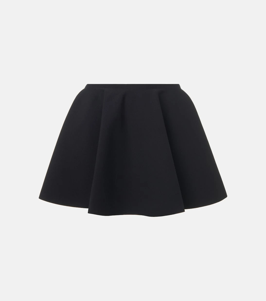 Alaïa - Pleated godet miniskirt