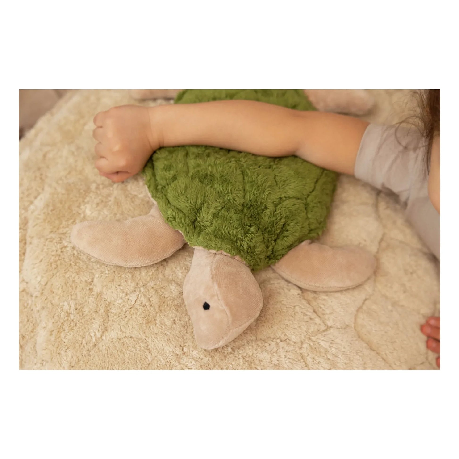Senger Naturwelt - Turtle plush hot water bottle | Khaki