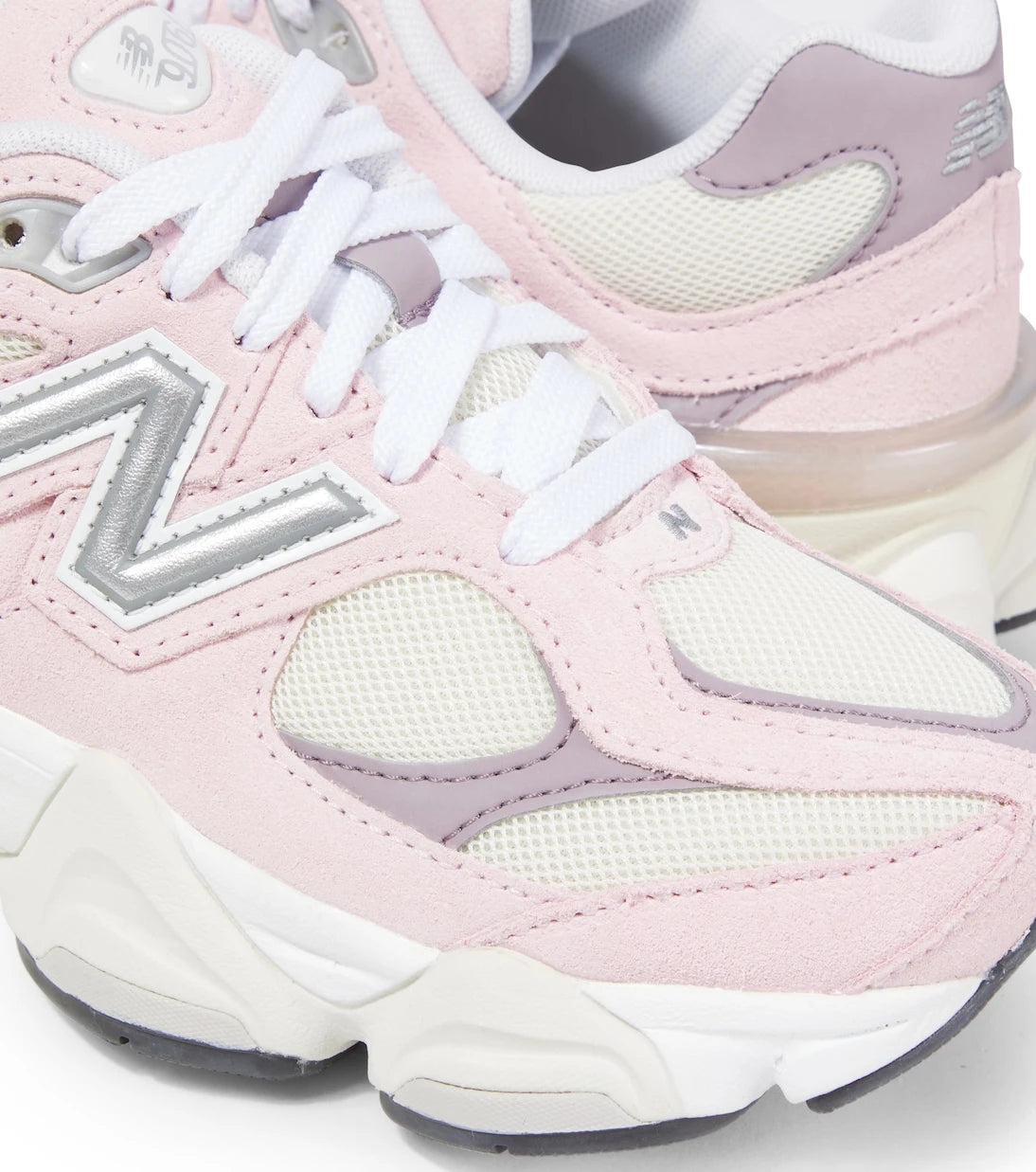 New Balance Kids - 9060 Junior leather-trimmed sneakers