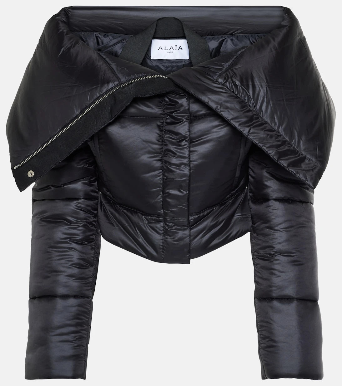 Alaïa - Cropped puffer jacket