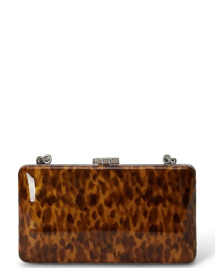 Lauren Ralph Lauren kadın deri clutch