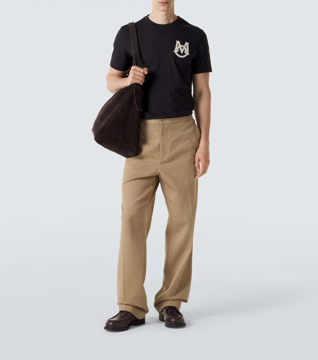 Moncler - Logo cotton jersey T-shirt