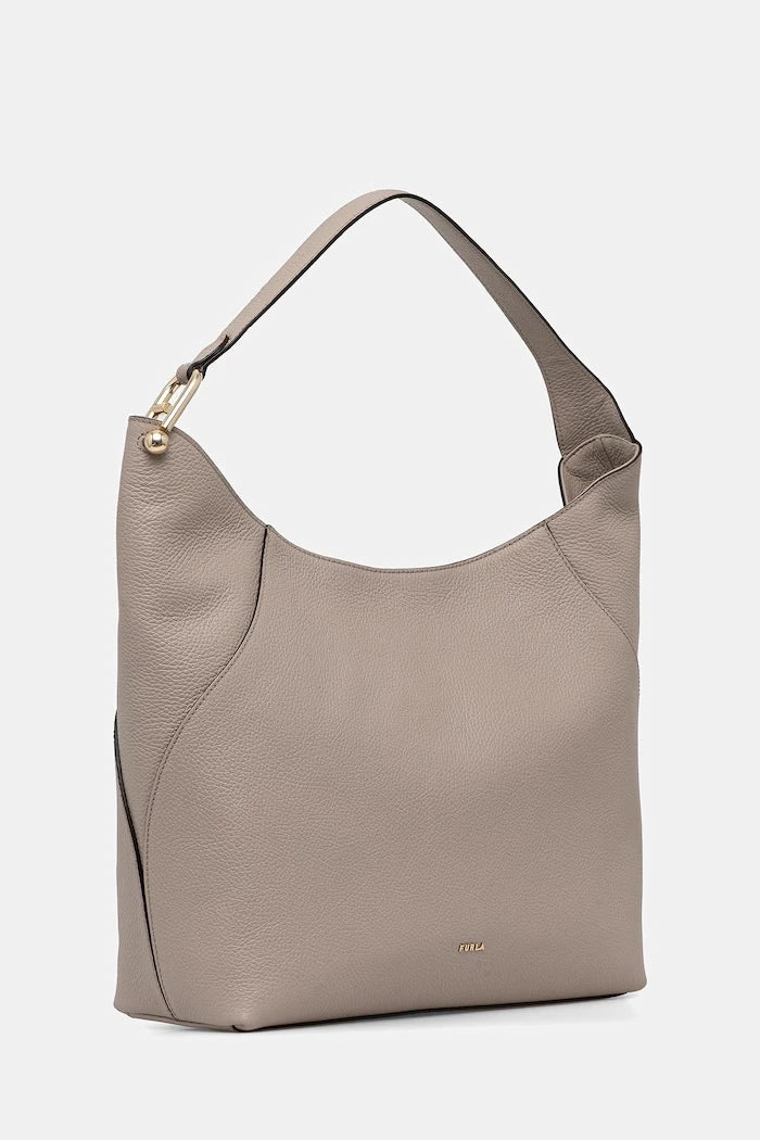 Кожена чанта Furla Lara L