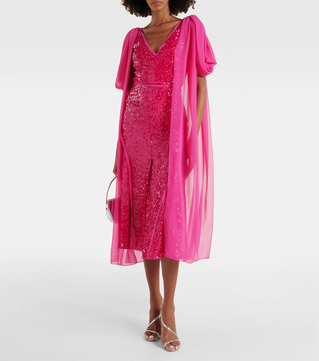 Erdem - Sequined midi dress
