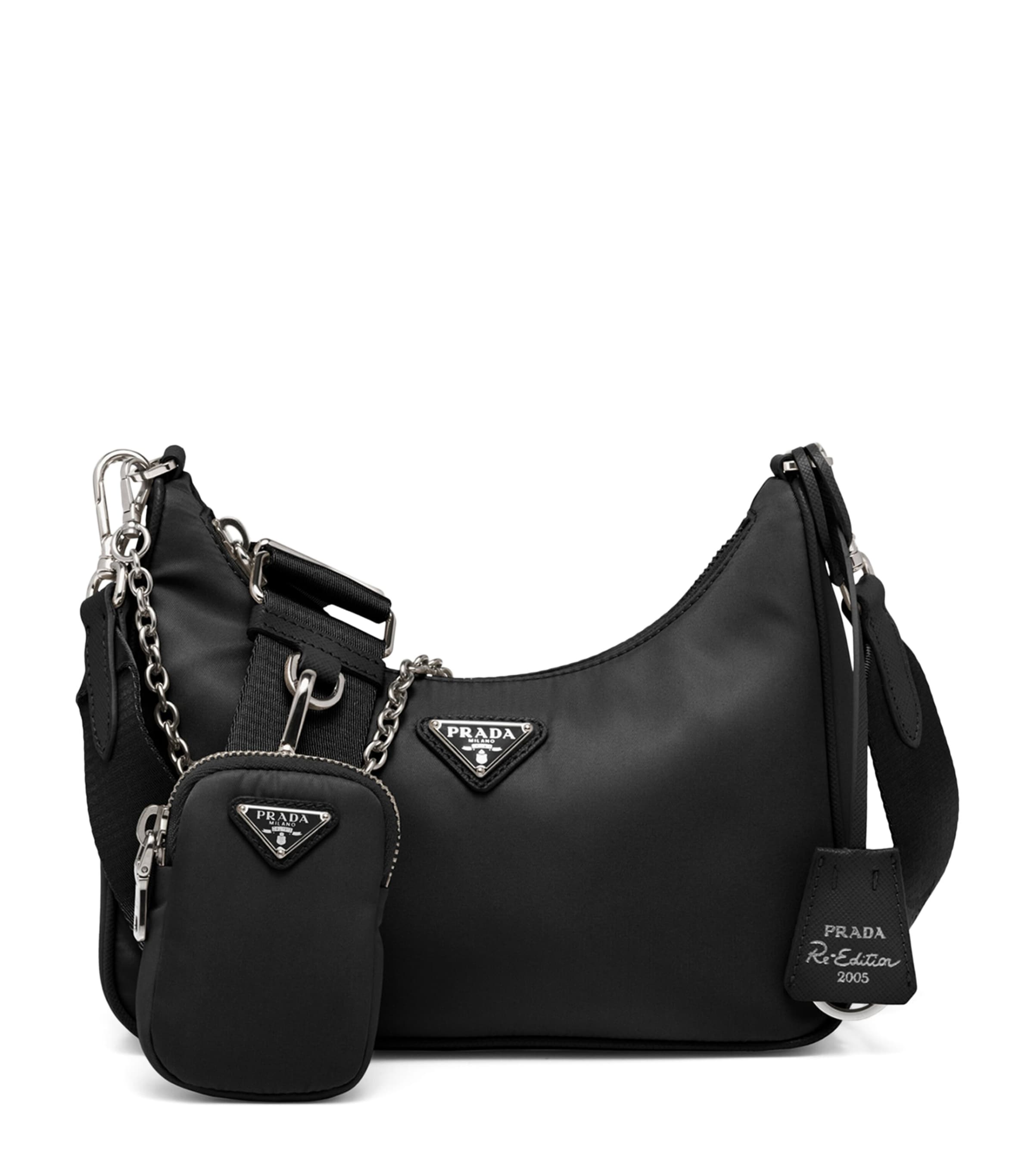 Prada Black Re-Nylon Re-Edition 2005 Shoulder Bag