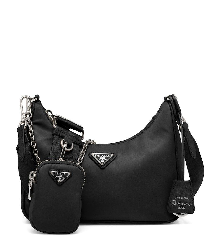 Prada Black Re-Nylon Re-Edition 2005 Shoulder Bag