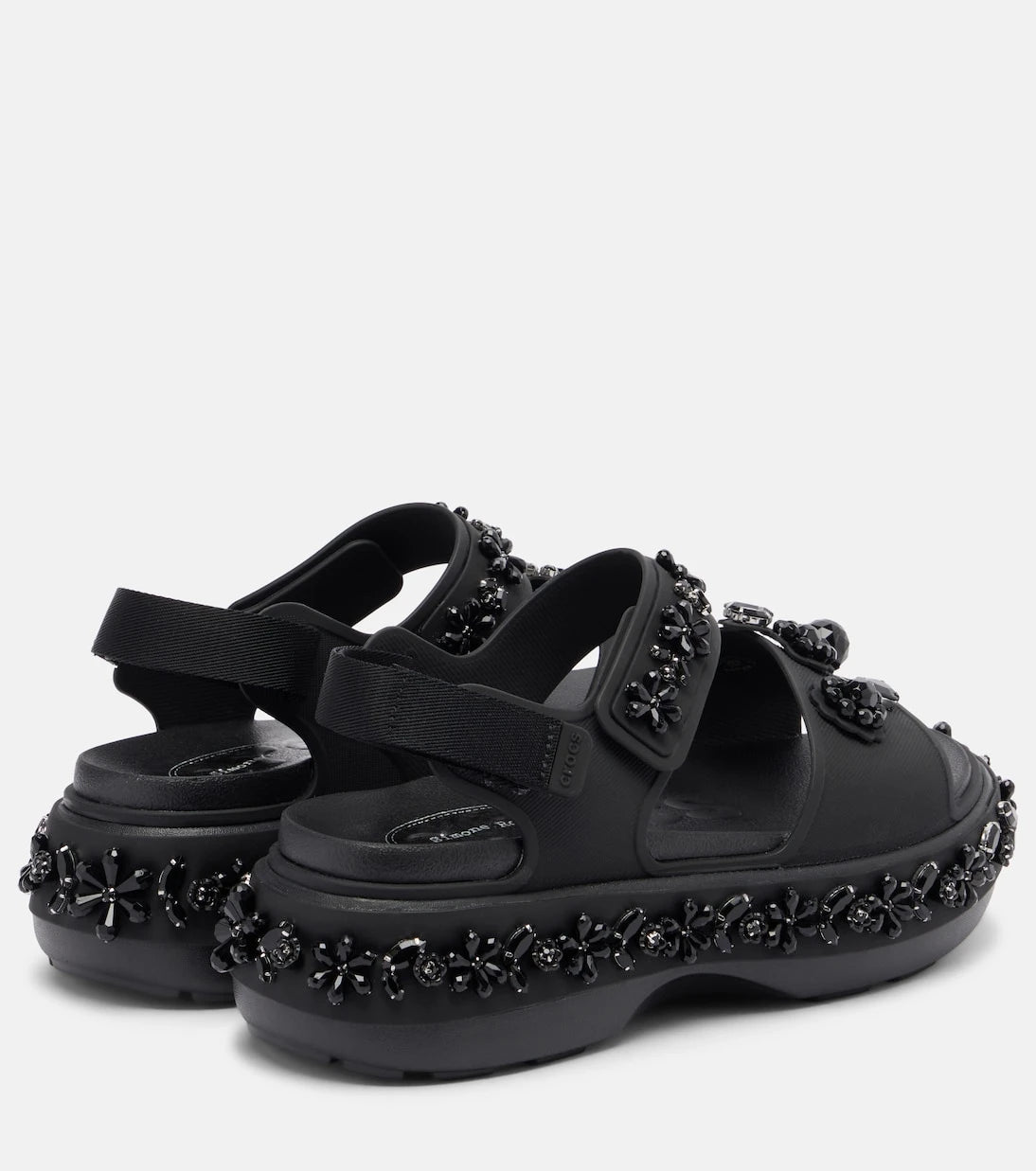 Simone Rocha - x Crocs embellished platform sandals