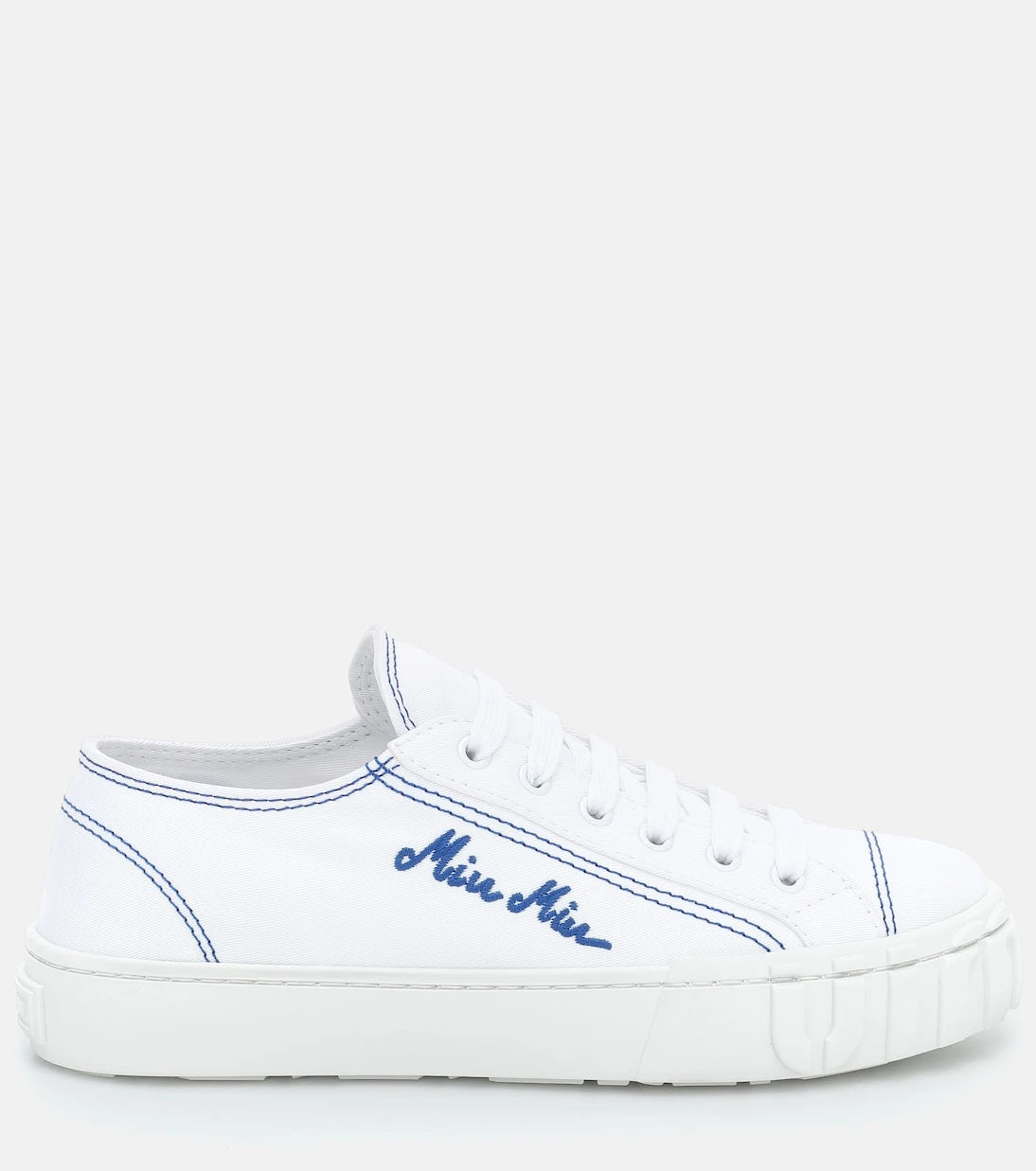 Miu Miu - Canvas sneakers