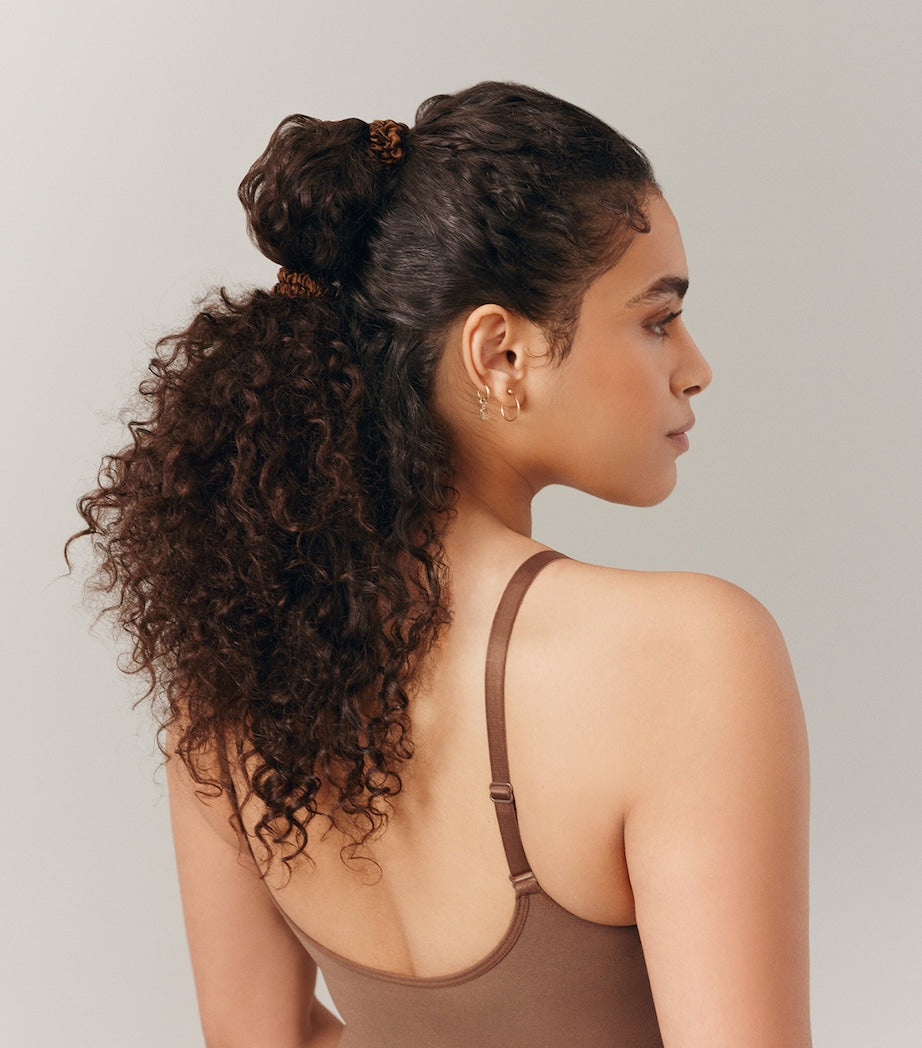 Pure Silk Skinny Scrunchies (Set of 4)