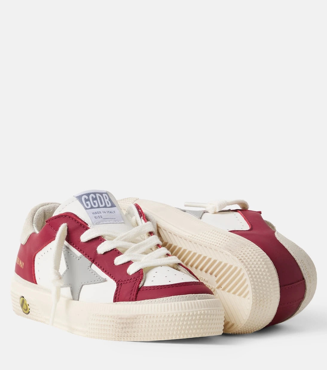 Golden Goose Kids - May leather sneakers