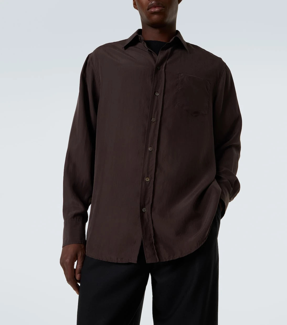 The Row - Fiska silk shirt