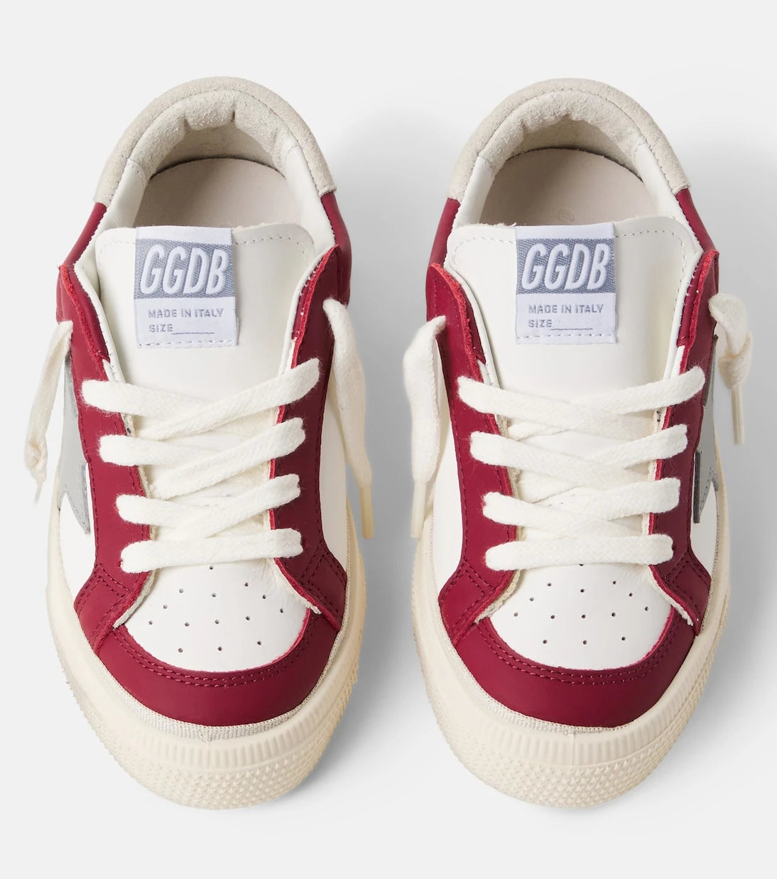 Golden Goose Kids - May leather sneakers