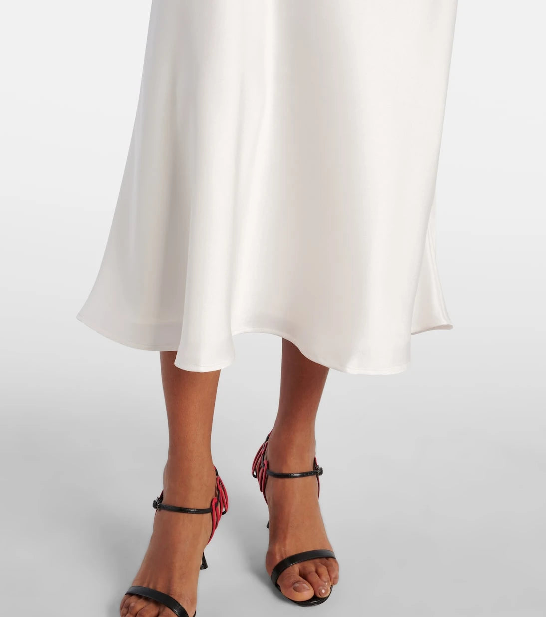 Galvan - Bridal Sienna satin midi dress