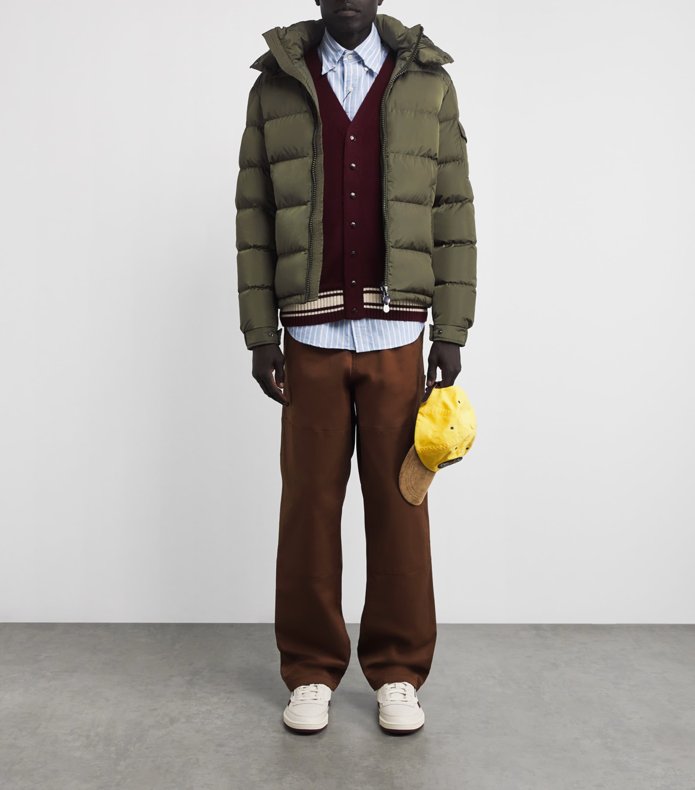 Moncler Green Down Maya Puffer Jacket