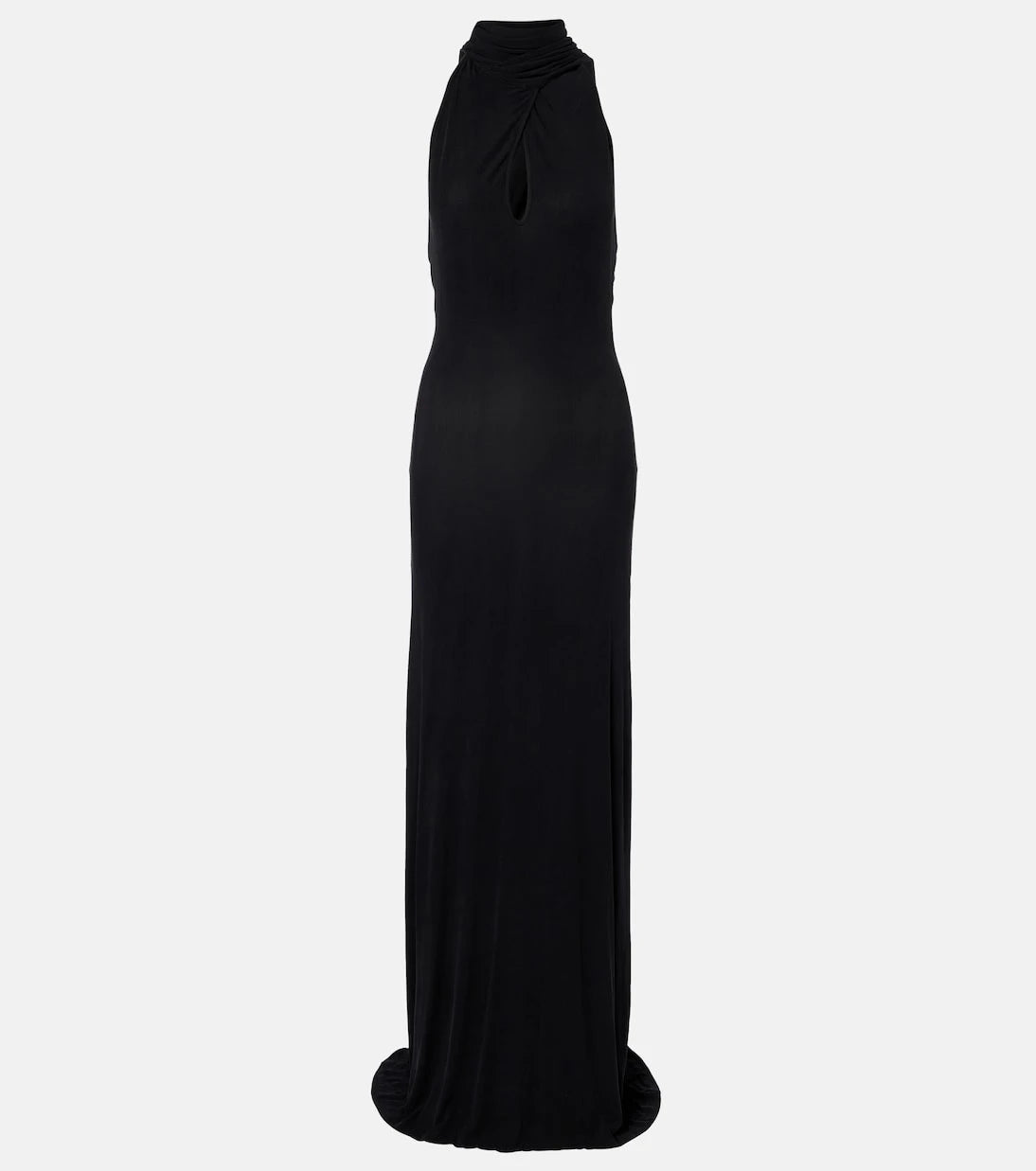 Aya Muse - Sele cutout halterneck gown