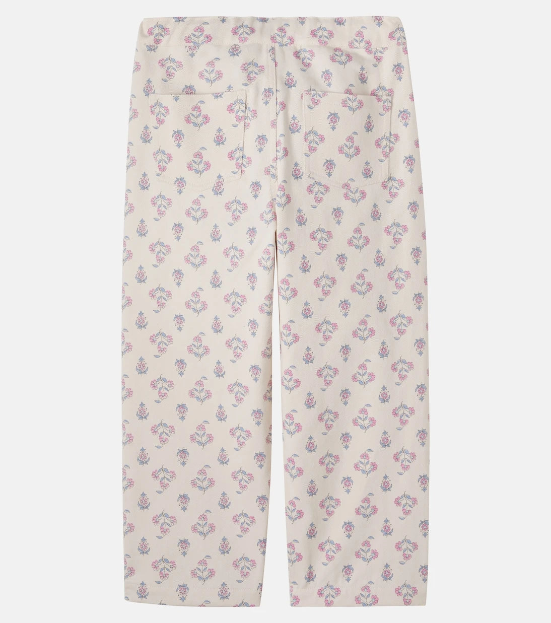 The New Society - Clavel distressed floral jeans