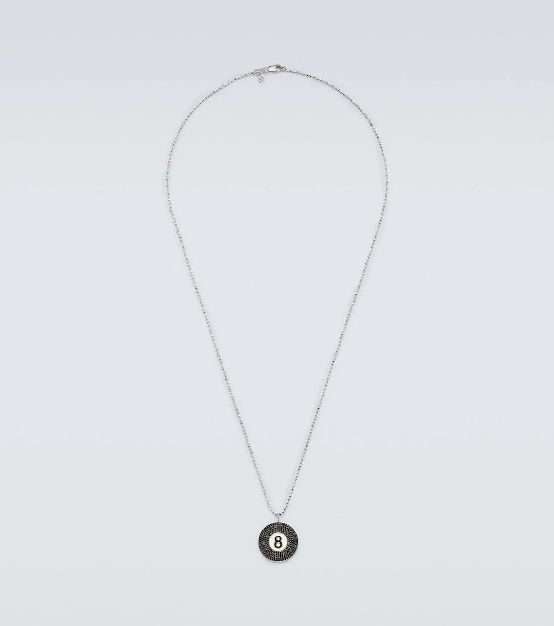 Sydney Evan - 14kt white gold pendant necklace with diamonds