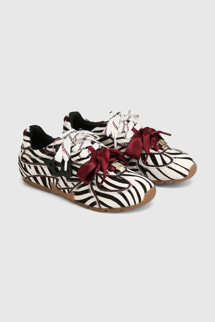 Naked Wolfe Adored Zebra Pony маратонки дамски от кожа