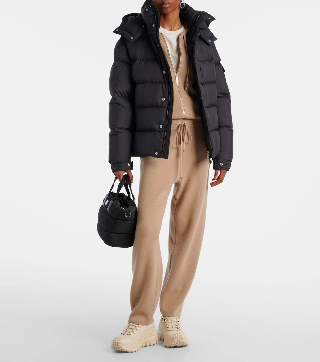Moncler - حذاء سنيكرز Trailgrip Apex الجلدي