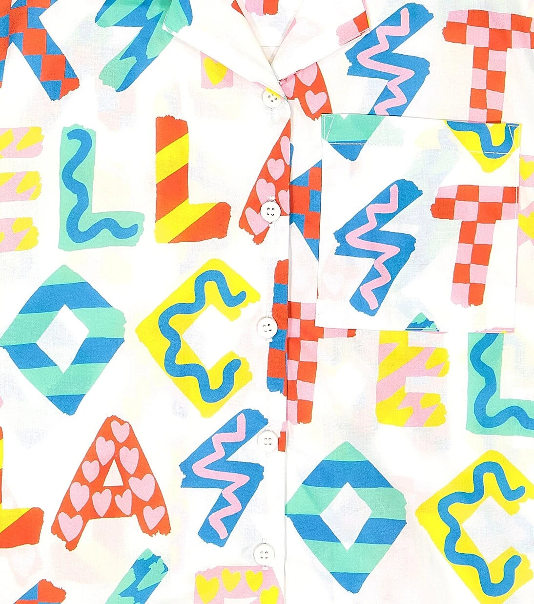 Stella McCartney Kids - قميص قطني مطبوع