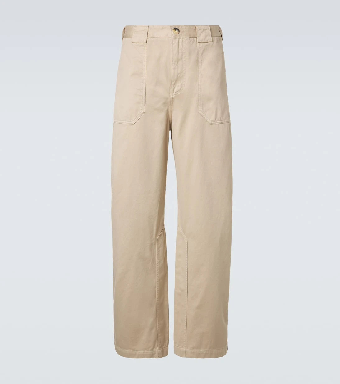 Loewe - Paula's Ibiza cotton canvas straight pants
