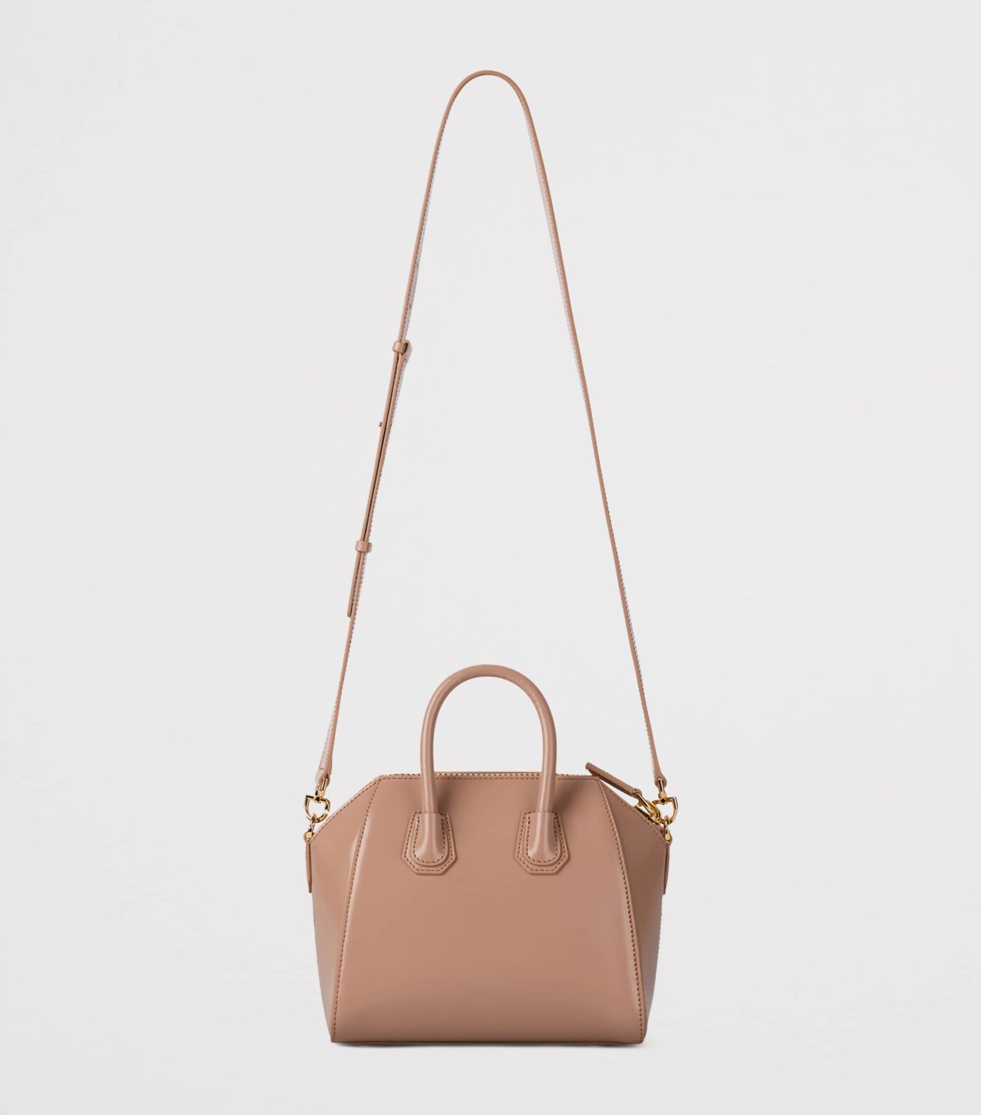 Mini Leather Antigona Top-Handle Bag