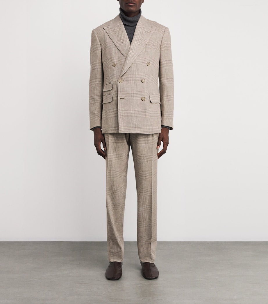 Wool-Silk-Cashmere 2-Piece Suit
