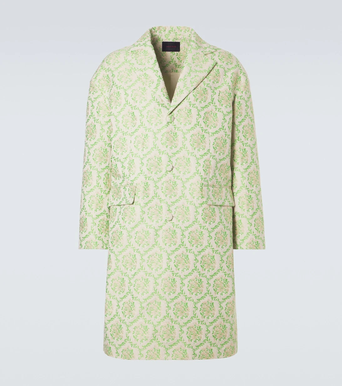 Simone Rocha - Floral cotton-blend jacquard coat