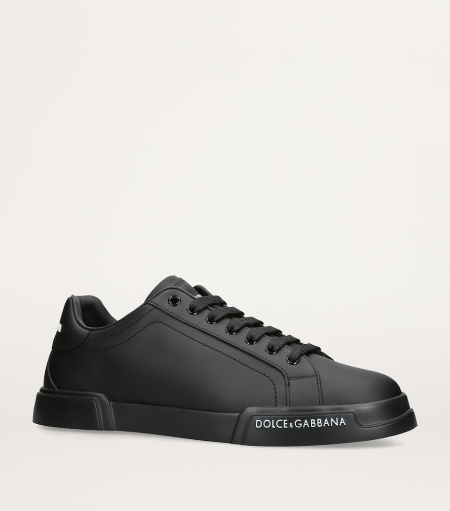 Dolce & Gabbana Leather Portofino Sneakers