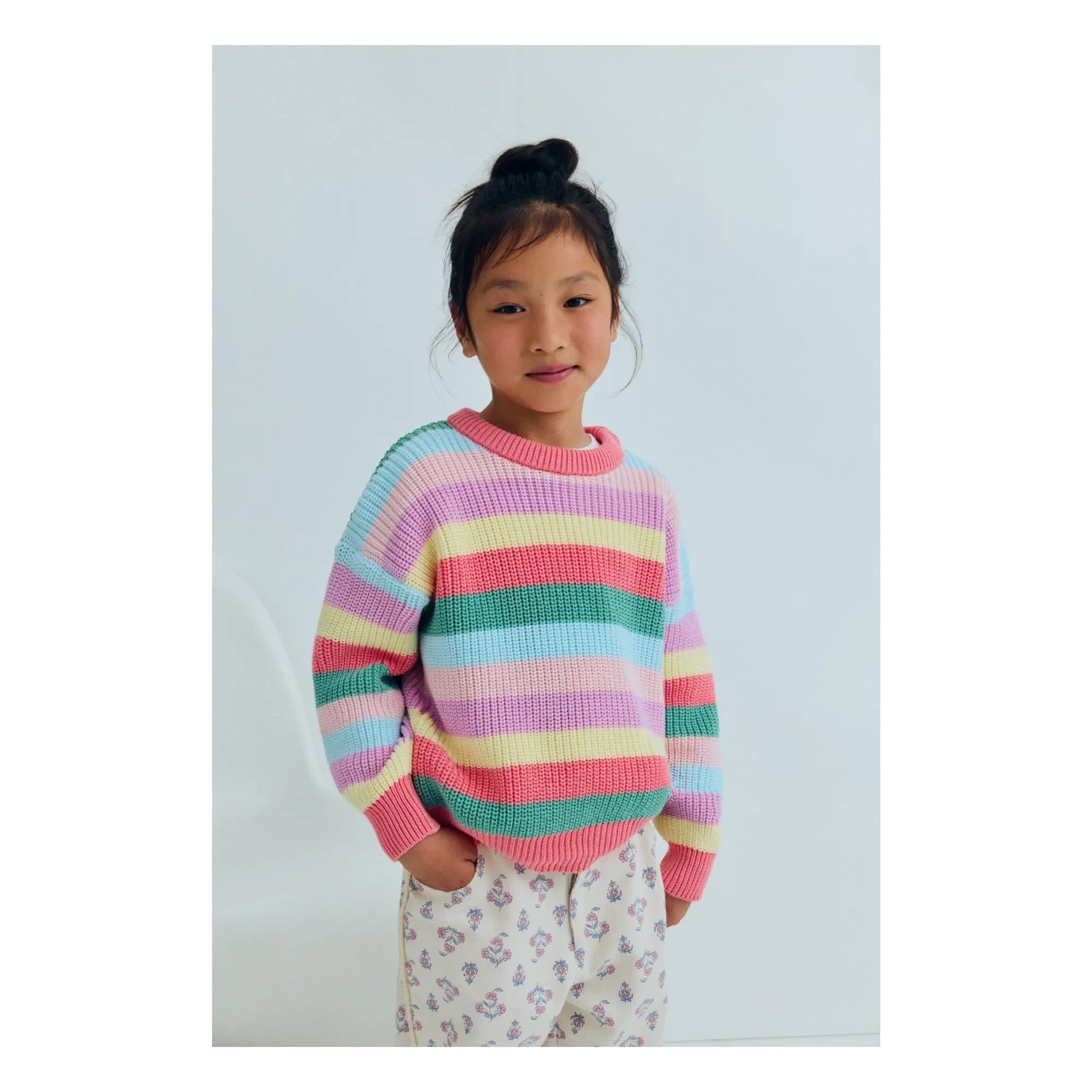 the new society - Jean Clavel Fleuri Cotton BCI | Ecru