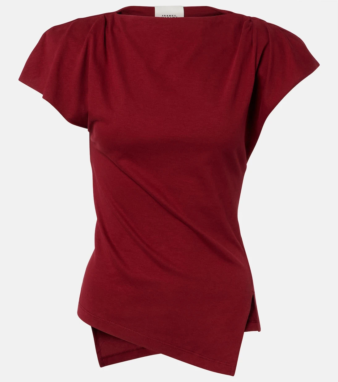 Isabel Marant - Sebani asymmetric cotton T-shirt