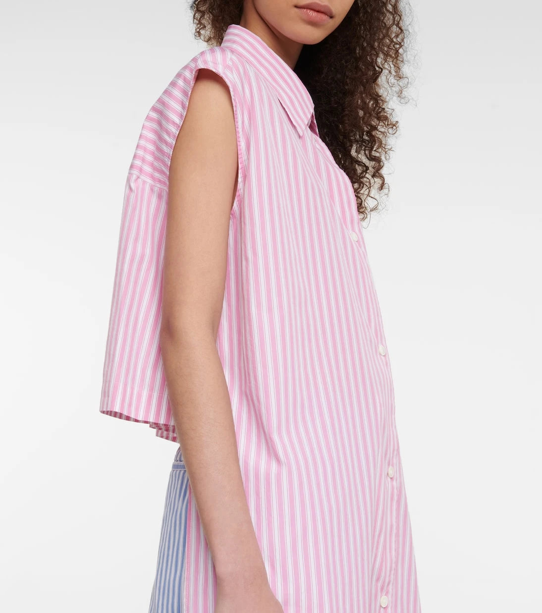 Marni - Striped cotton poplin shirt dress
