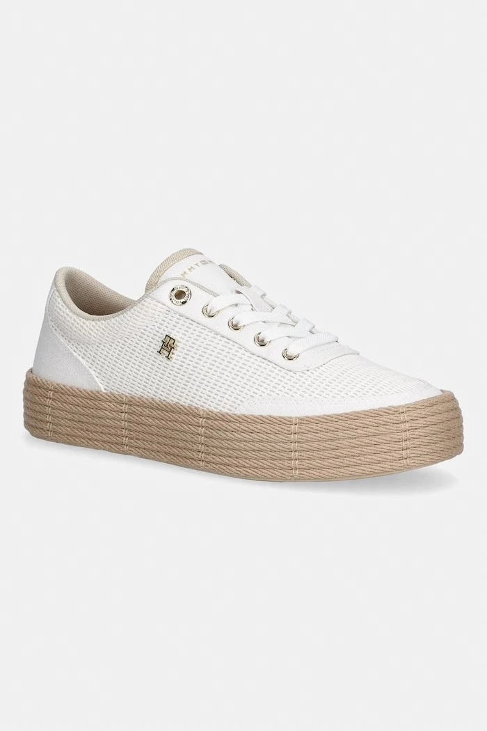 Tommy Hilfiger TH FOXING PLATFORM ROPE ниски кецове дамски